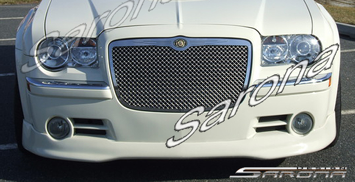 Custom Chrysler 300C  Sedan Front Lip/Splitter (2005 - 2010) - $325.00 (Part #CR-003-FA)